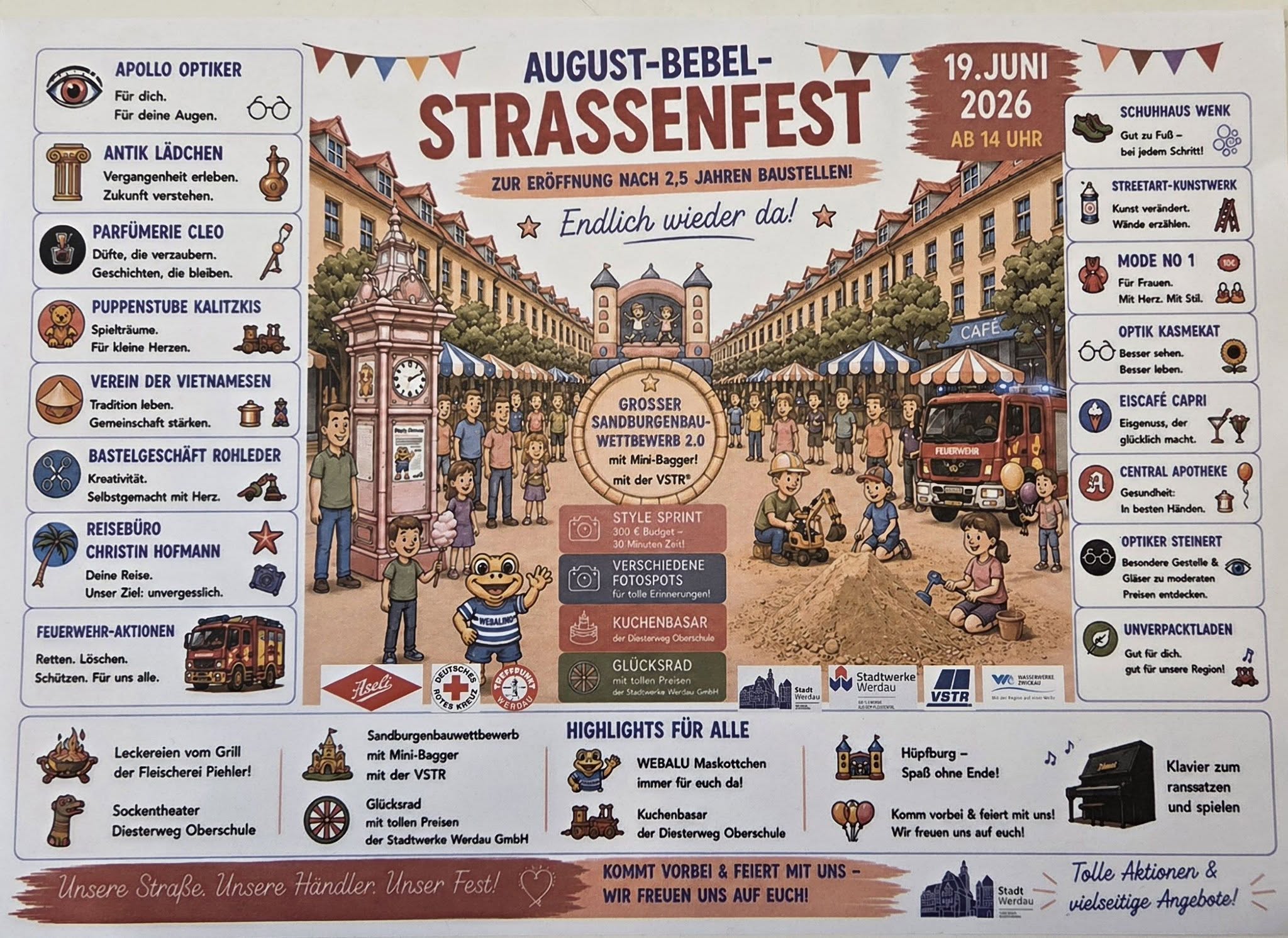 Straßenfest Werdau